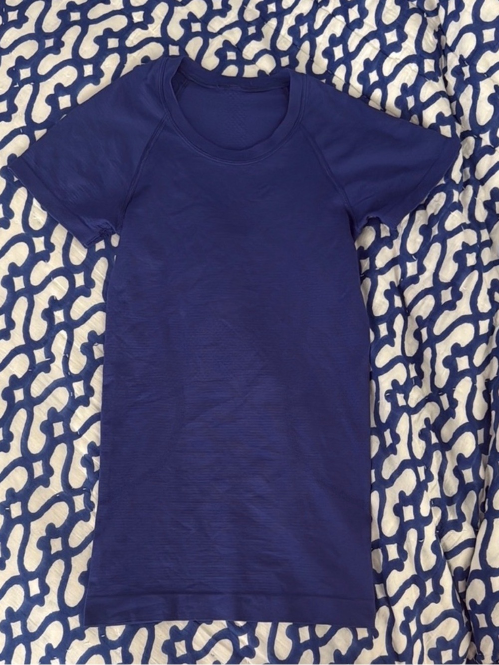 Lululemon physic blue swiftly tech tee shirt